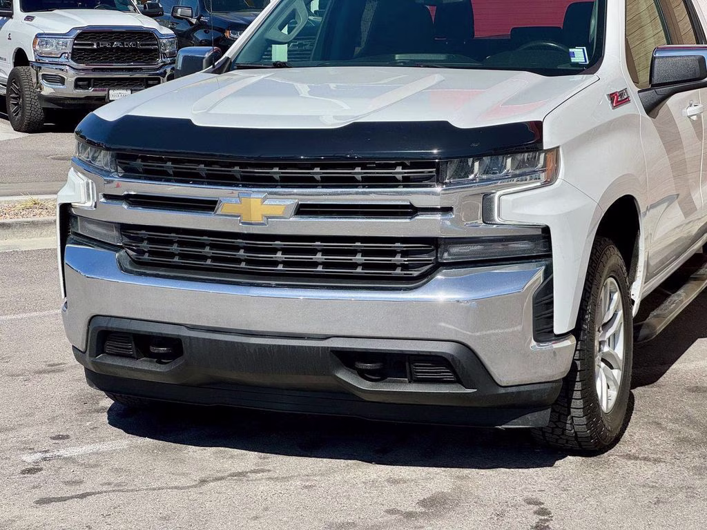 2021 Summit White Chevrolet Silverado 1500 LT 4X4 Truck