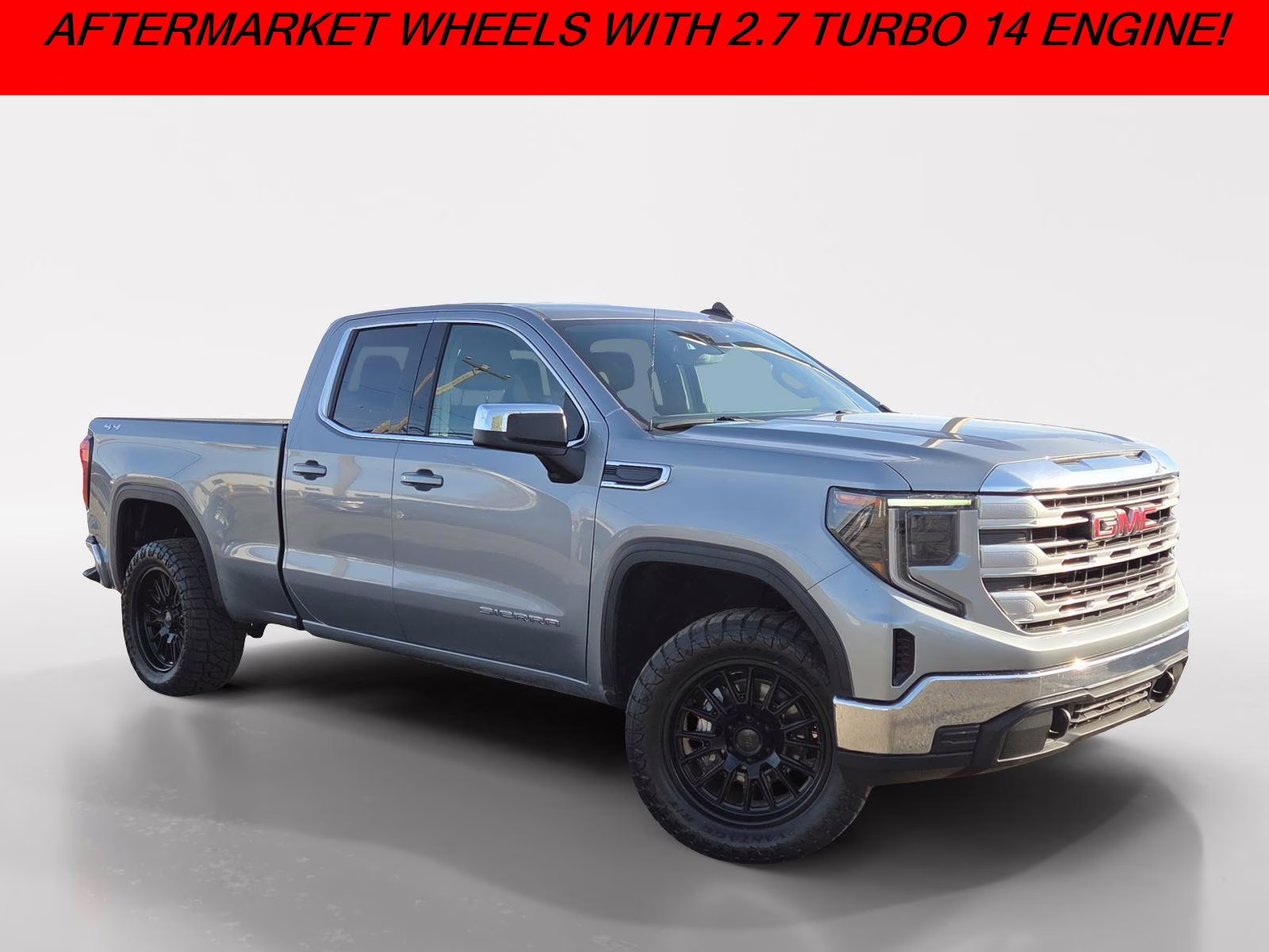 2023 Sterling Metallic GMC Sierra 1500 SLE 4X4 Truck
