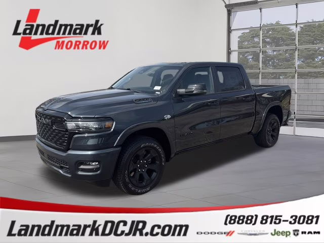 2026 Forged Blue Metallic Ram 1500 Big Horn 4X4 Truck