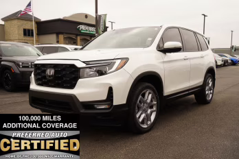 2024 Platinum White Pearl Honda Passport EX-L AWD SUV