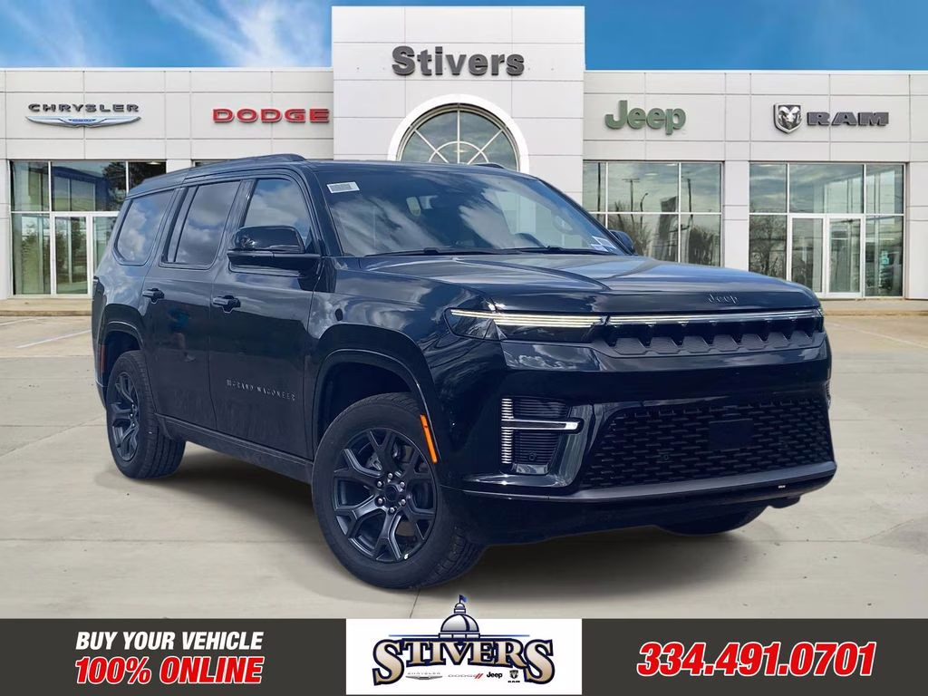 2026 High Gloss Black Jeep Grand Wagoneer Limited Altitude 4X4 SUV