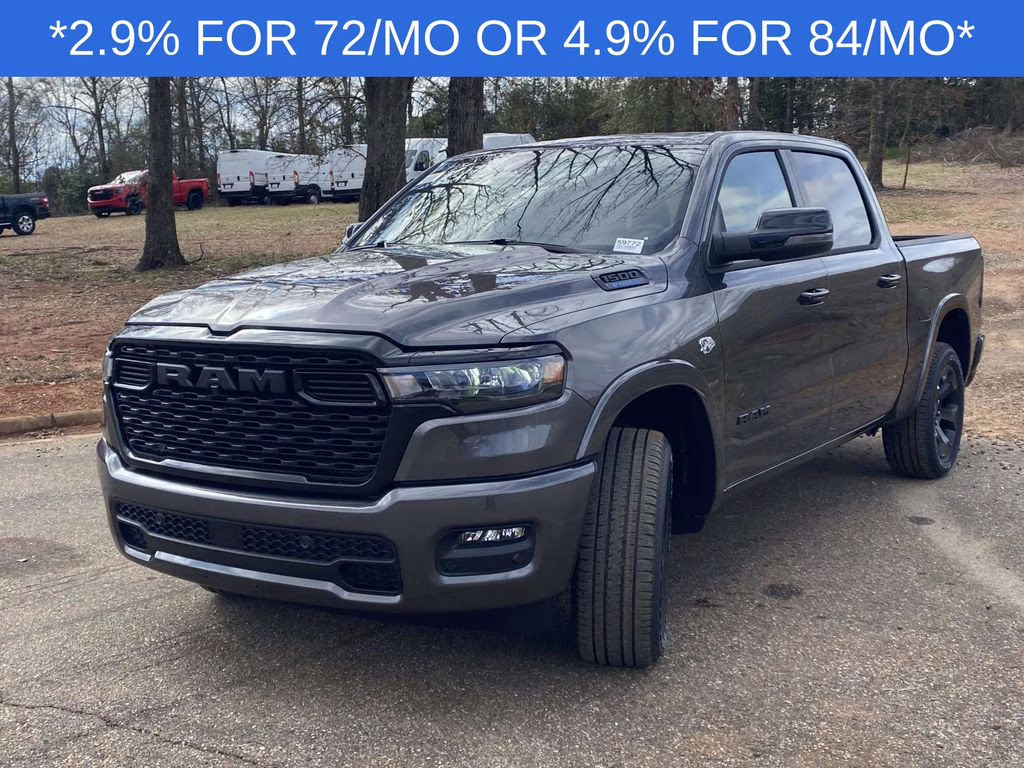 2026 Granite Crystal Metallic Clearcoat Ram 1500 Big Horn/Lone Star 4X4 Truck