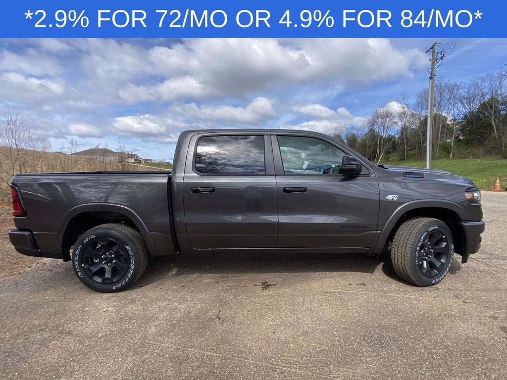 2026 Granite Crystal Metallic Clearcoat Ram 1500 Big Horn/Lone Star 4X4 Truck