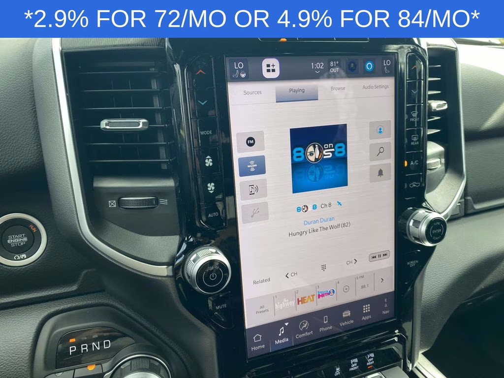 2026 Granite Crystal Metallic Clearcoat Ram 1500 Big Horn/Lone Star 4X4 Truck