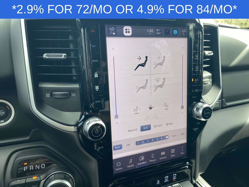 2026 Granite Crystal Metallic Clearcoat Ram 1500 Big Horn/Lone Star 4X4 Truck