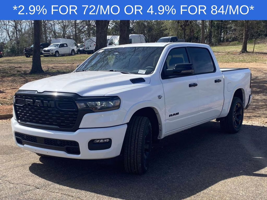 2026 Bright White Clearcoat Ram 1500 Big Horn/Lone Star 4X4 Truck