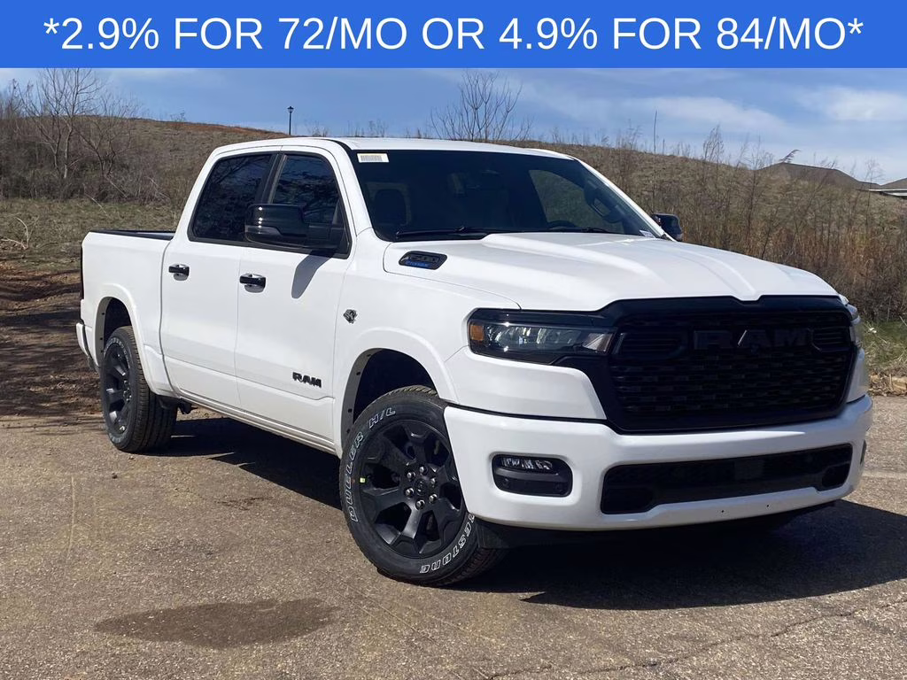 2026 Bright White Clearcoat Ram 1500 Big Horn/Lone Star 4X4 Truck