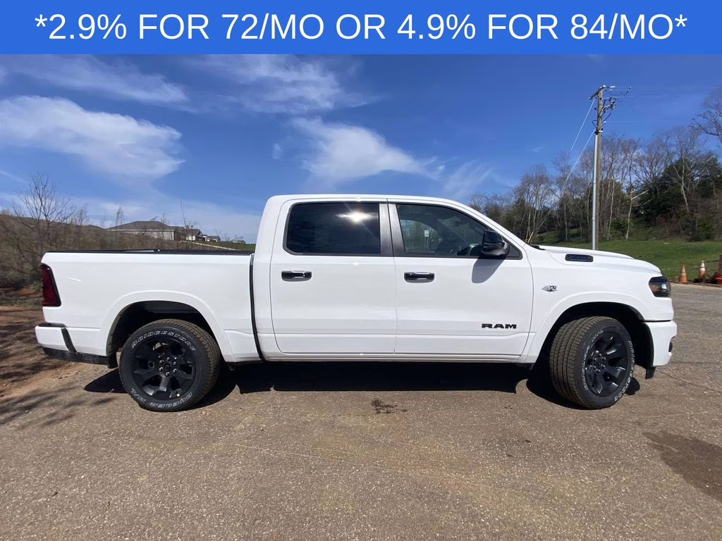 2026 Bright White Clearcoat Ram 1500 Big Horn/Lone Star 4X4 Truck