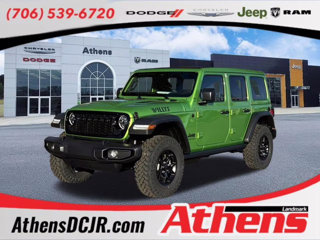 2026 Mojito Clearcoat Jeep Wrangler Willys 4X4 Convertible