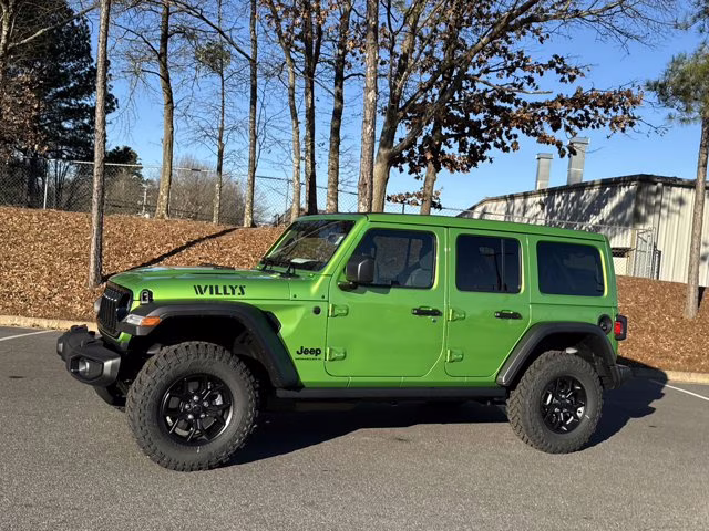 2026 Mojito Clearcoat Jeep Wrangler Willys 4X4 Convertible