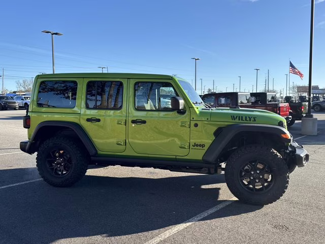 2026 Mojito Clearcoat Jeep Wrangler Willys 4X4 Convertible