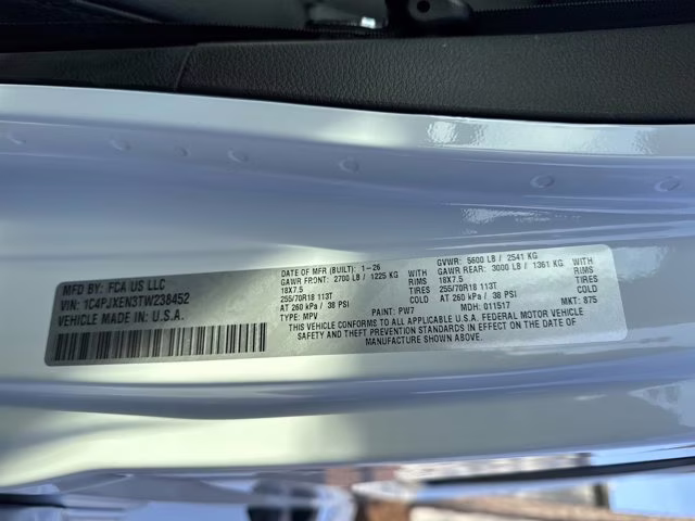 2026 Bright White Clearcoat Jeep Wrangler Sahara 4X4 Convertible