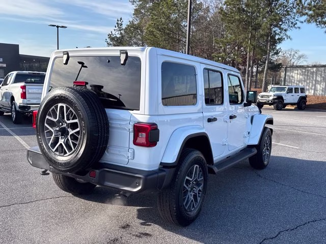 2026 Bright White Clearcoat Jeep Wrangler Sahara 4X4 Convertible