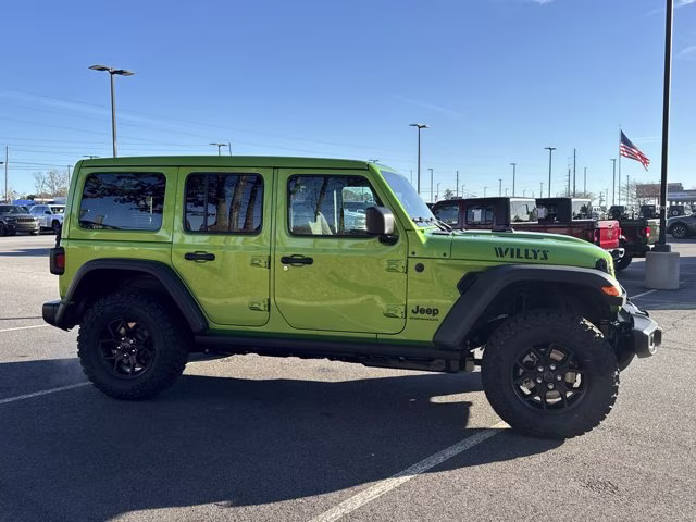 2026 Mojito Clearcoat Jeep Wrangler Willys 4X4 Convertible