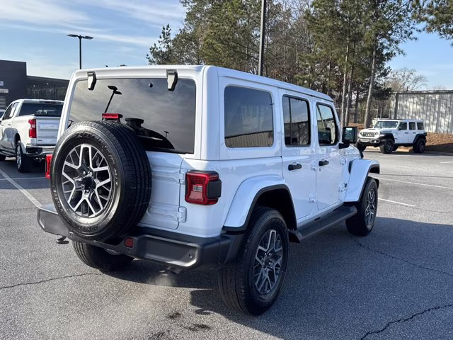 2026 Bright White Clearcoat Jeep Wrangler Sahara 4X4 Convertible