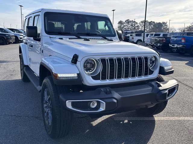 2026 Bright White Clearcoat Jeep Wrangler Sahara 4X4 Convertible