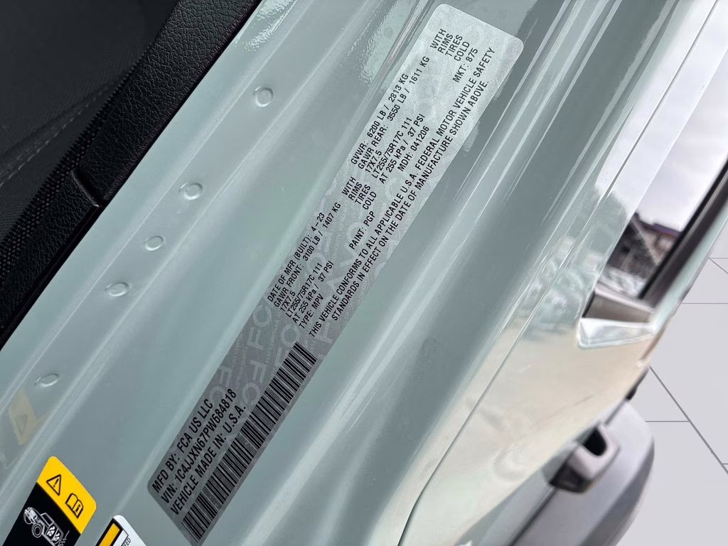 2023 Earl Clearcoat Jeep Wrangler Base 4xe 4X4 SUV