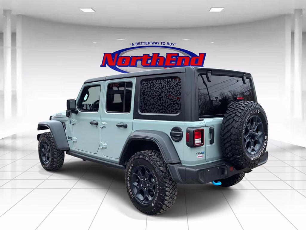 2023 Earl Clearcoat Jeep Wrangler Base 4xe 4X4 SUV