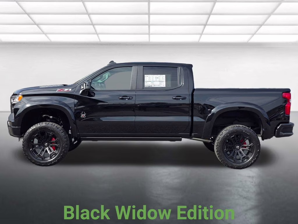 2026 Black Chevrolet Silverado 1500 RST 4X4 Truck