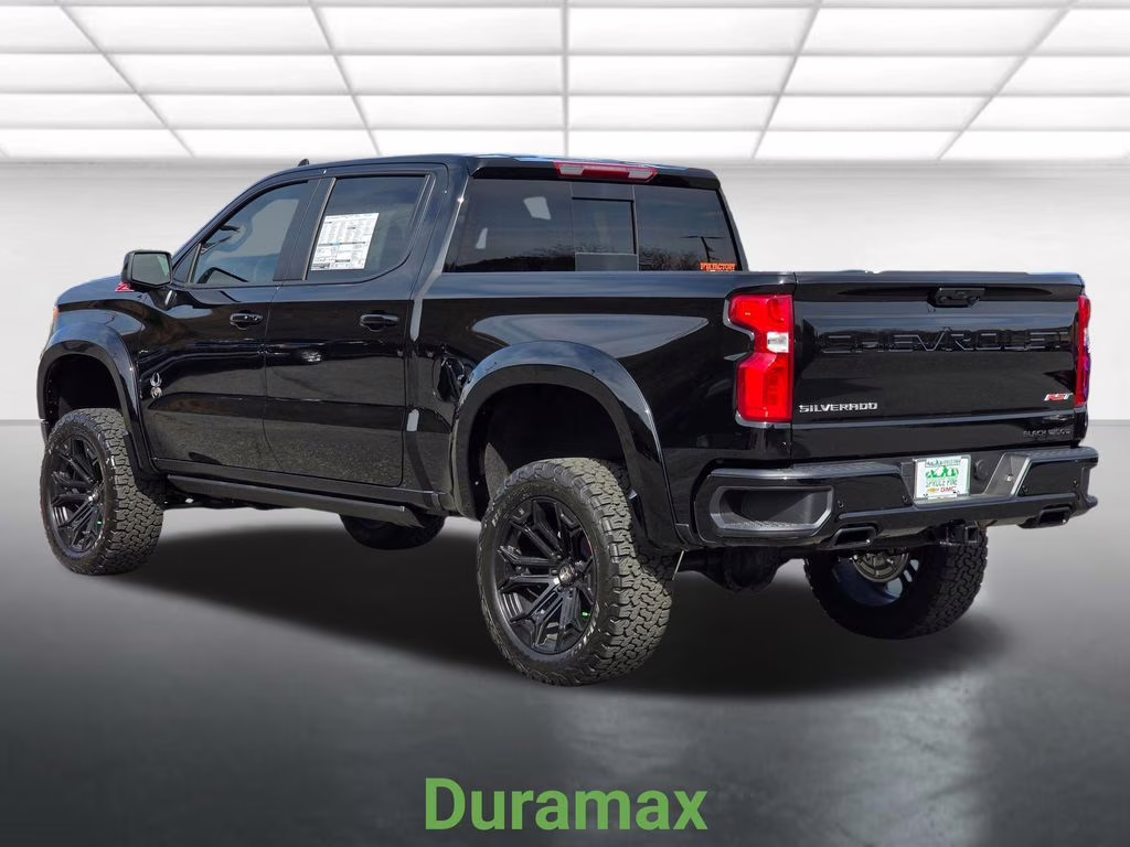 2026 Black Chevrolet Silverado 1500 RST 4X4 Truck