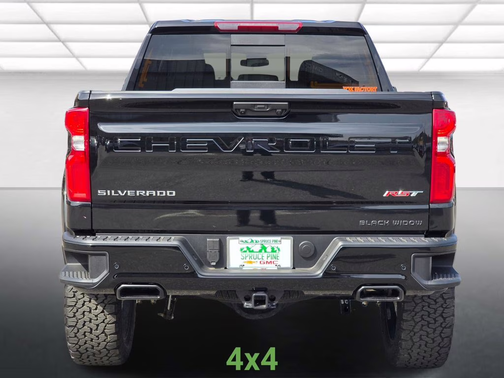 2026 Black Chevrolet Silverado 1500 RST 4X4 Truck