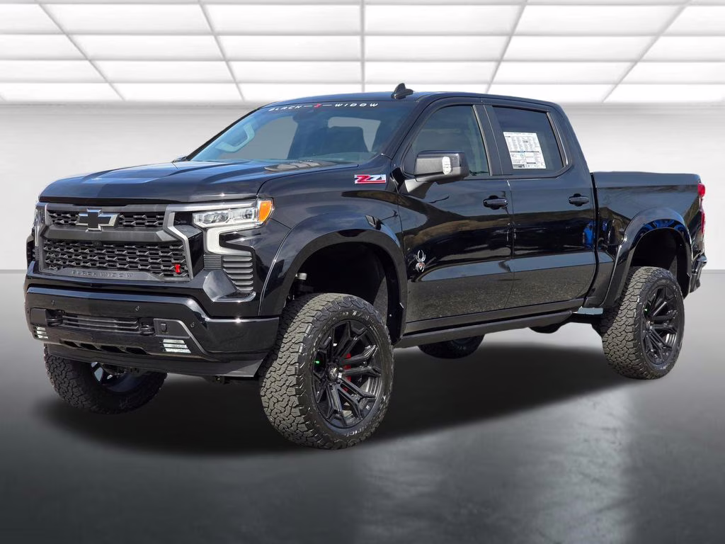 2026 Black Chevrolet Silverado 1500 RST 4X4 Truck