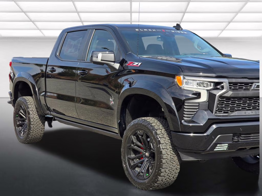 2026 Black Chevrolet Silverado 1500 RST 4X4 Truck