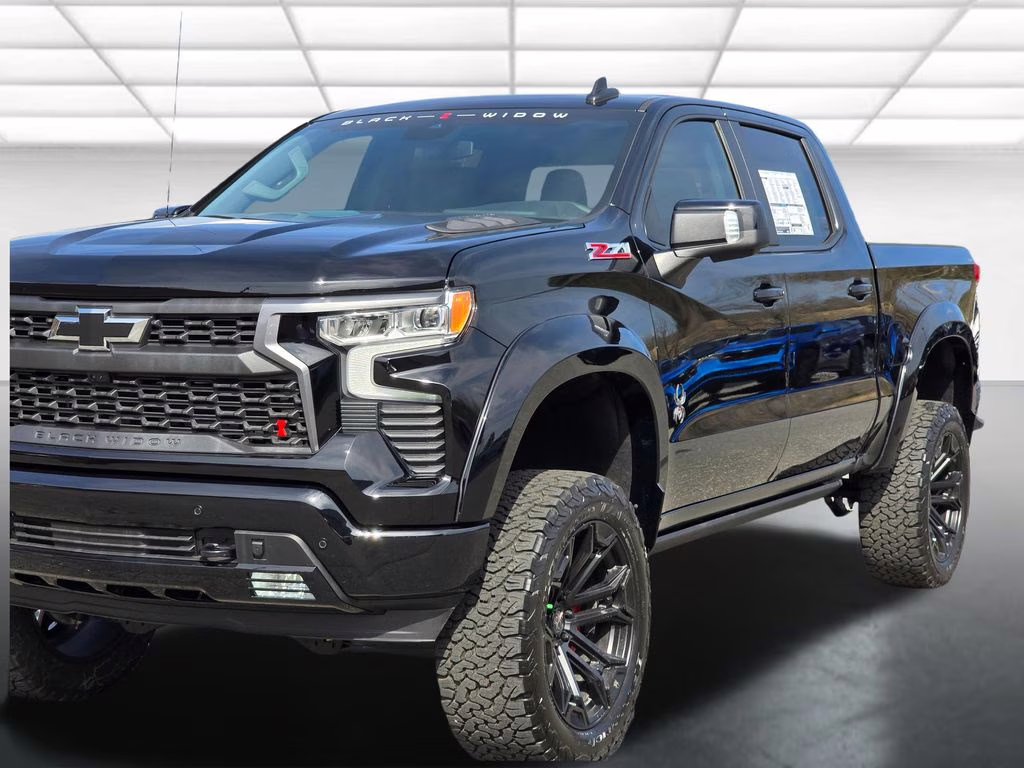 2026 Black Chevrolet Silverado 1500 RST 4X4 Truck