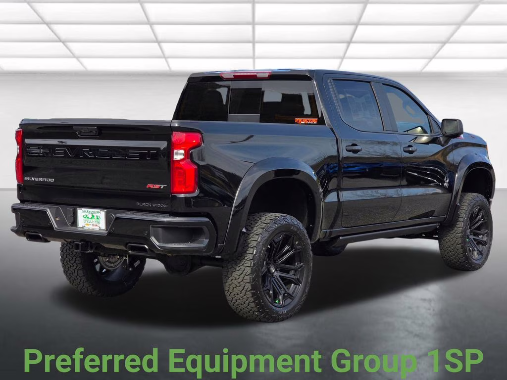 2026 Black Chevrolet Silverado 1500 RST 4X4 Truck