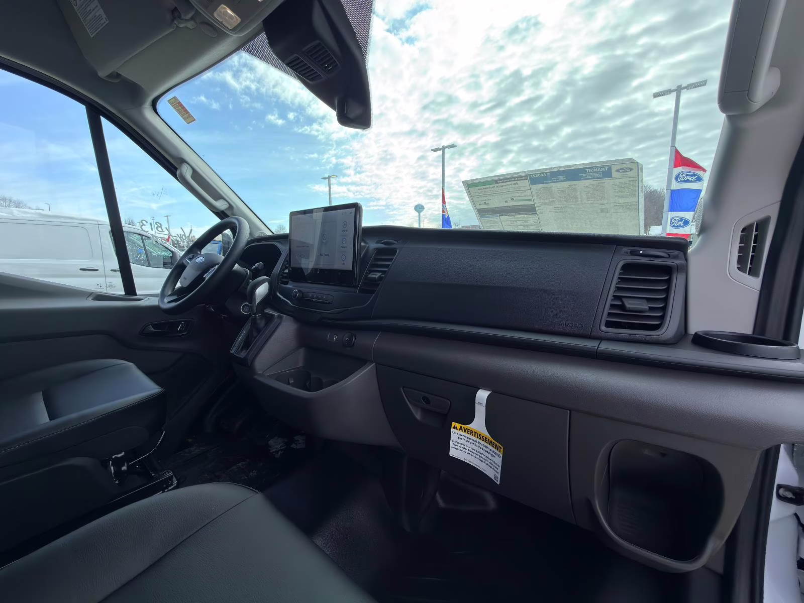 2026 Oxford White Ford Transit CARGO VAN RWD Van