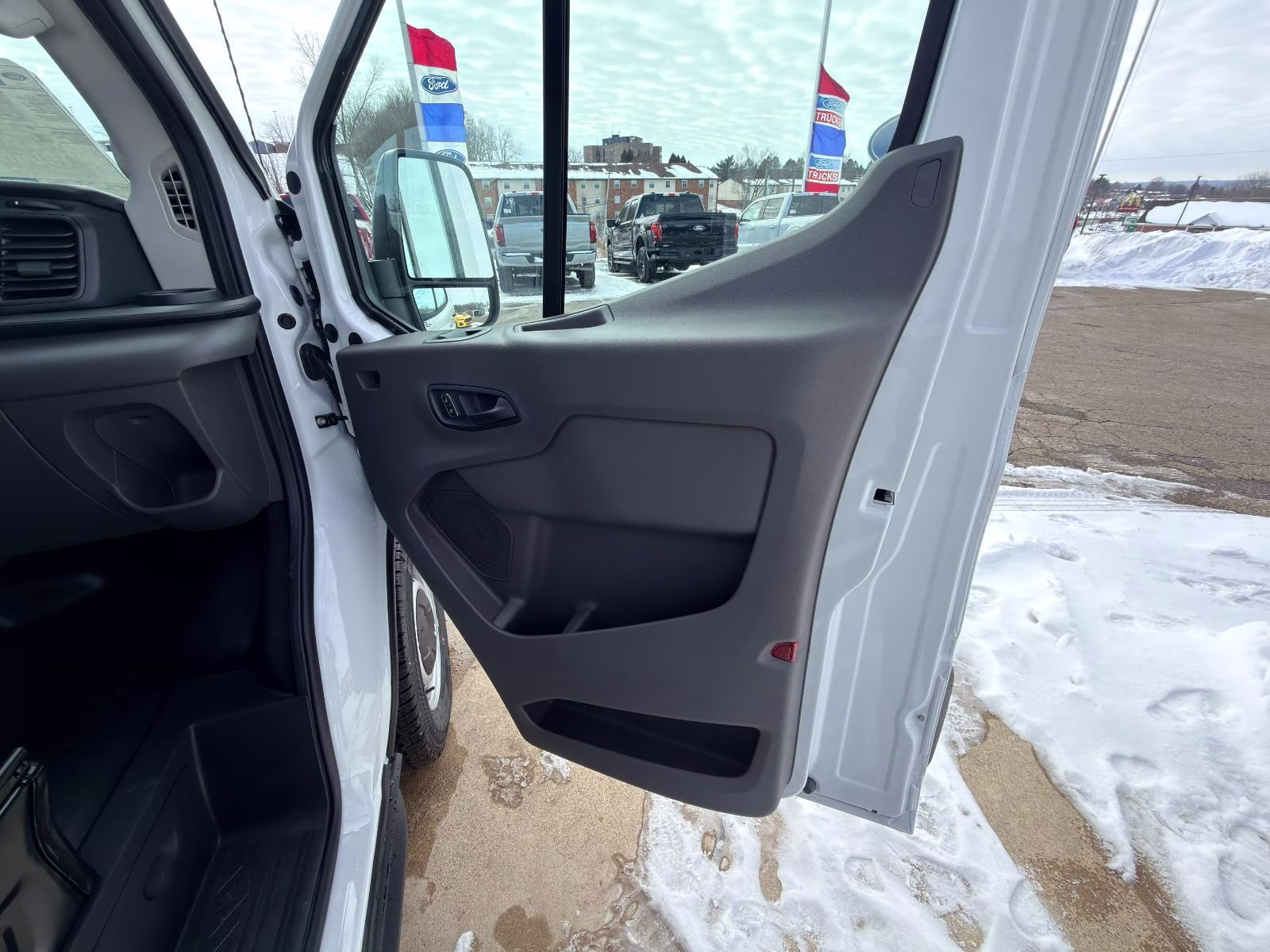 2026 Oxford White Ford Transit CARGO VAN RWD Van