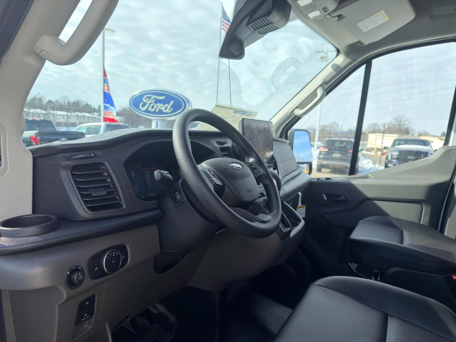 2026 Oxford White Ford Transit CARGO VAN RWD Van