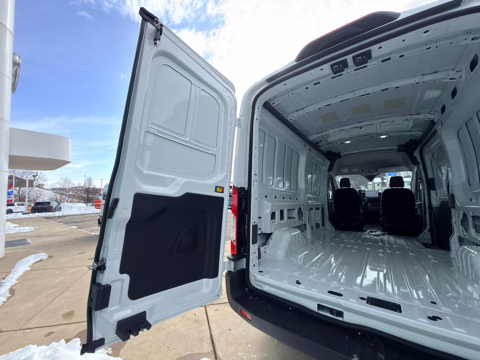 2026 Oxford White Ford Transit CARGO VAN RWD Van