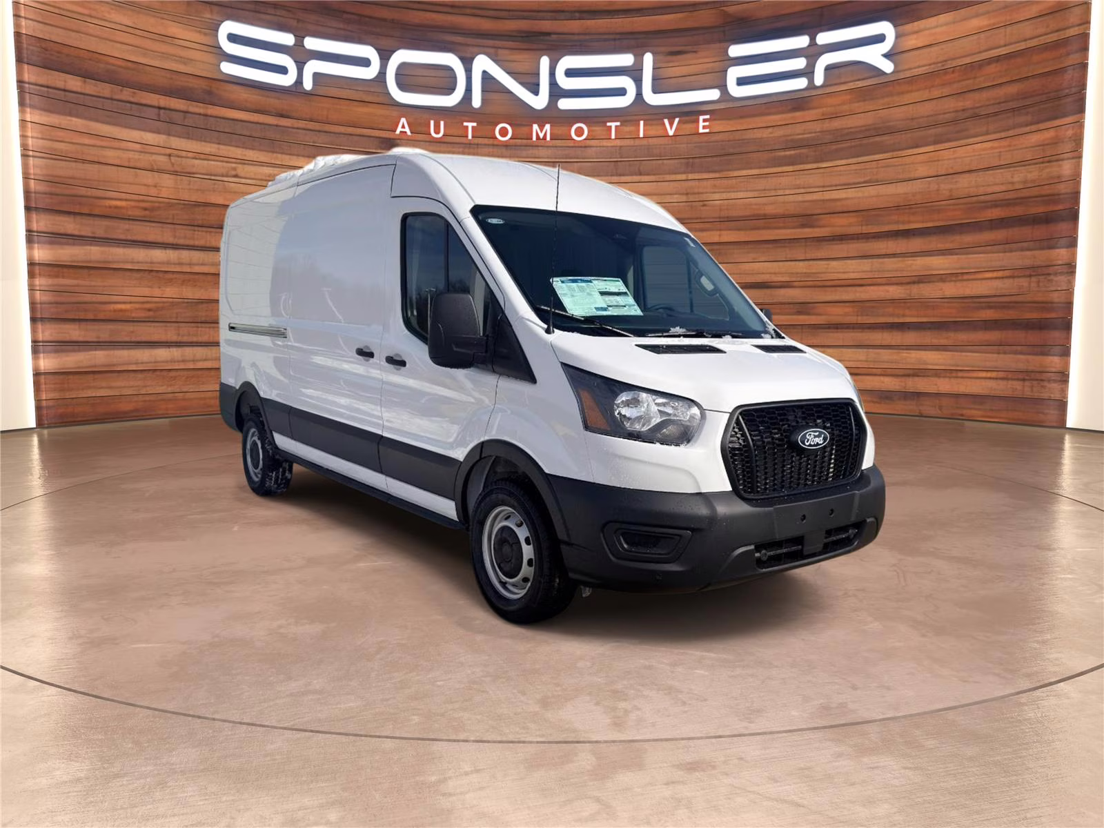 2026 Oxford White Ford Transit CARGO VAN RWD Van