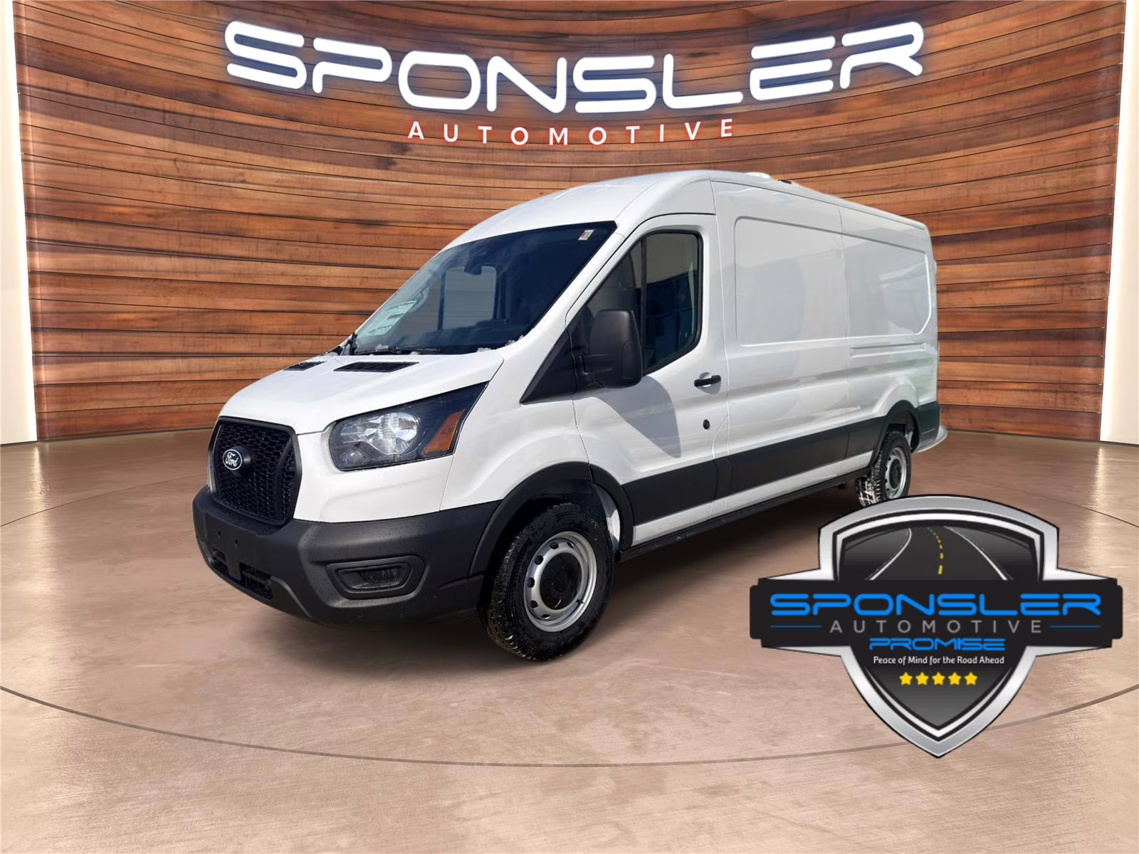 2026 Oxford White Ford Transit CARGO VAN RWD Van