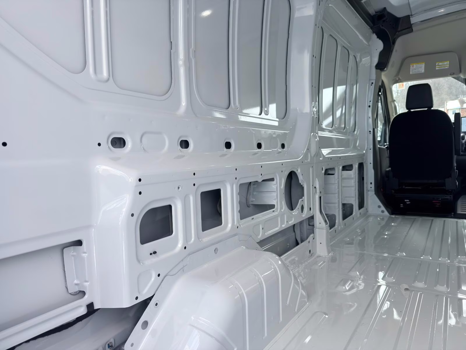 2026 Oxford White Ford Transit CARGO VAN RWD Van