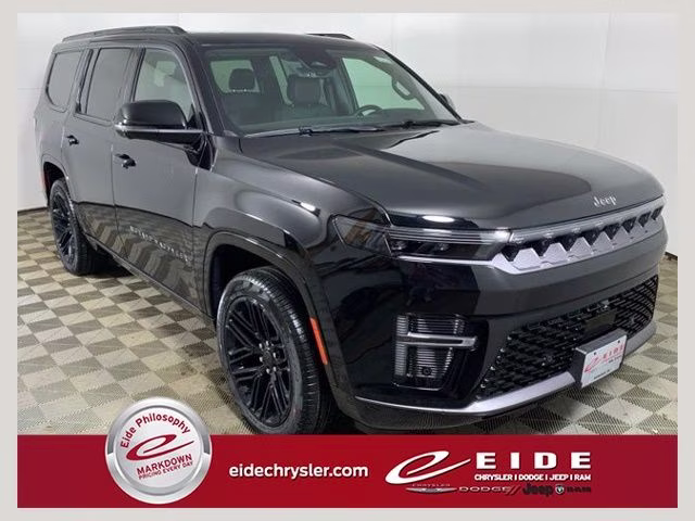2026 High Gloss Black Jeep Grand Wagoneer Limited Reserve 4X4 SUV