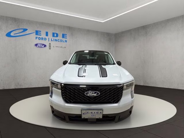 2026 Space White Metallic Ford Maverick Lariat AWD Truck