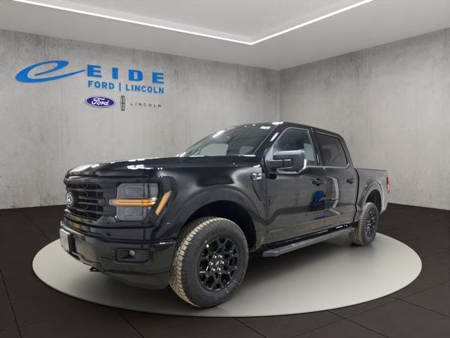 2026 Agate Black Metallic Ford F-150 XLT Black Appearance 4X4 Truck