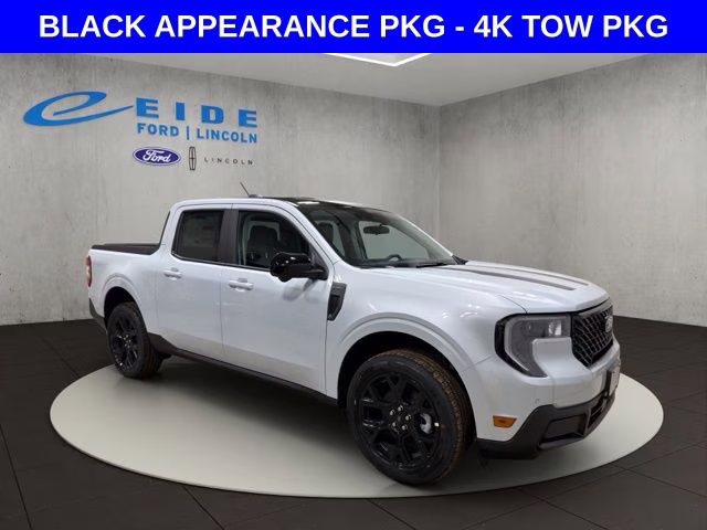 2026 Space White Metallic Ford Maverick Lariat AWD Truck