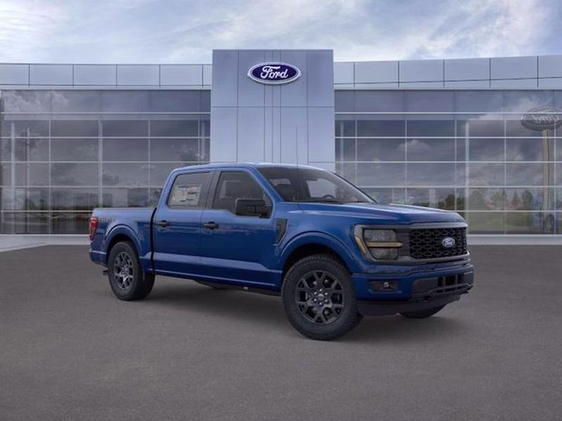 2026 Argon Blue Metallic Ford F-150 STX 4X4 Truck