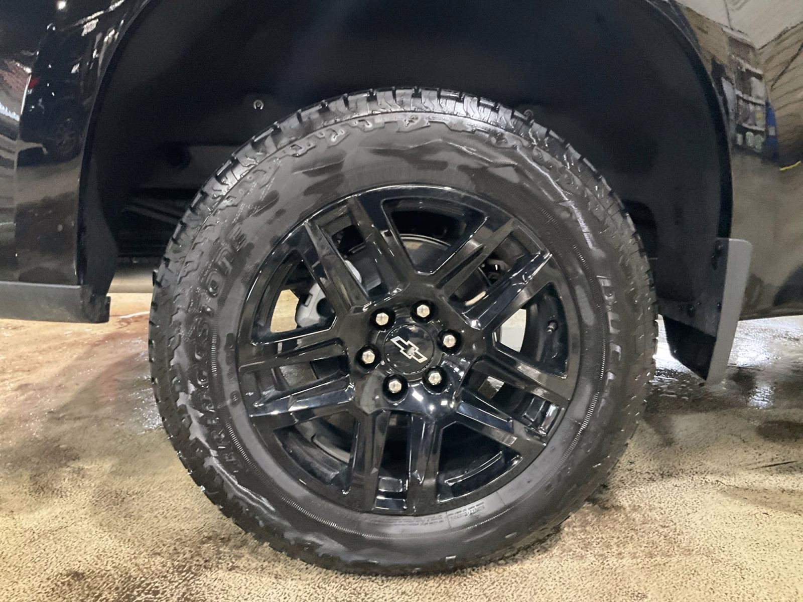 2025 Black Chevrolet Silverado 1500 RST 4X4 Truck