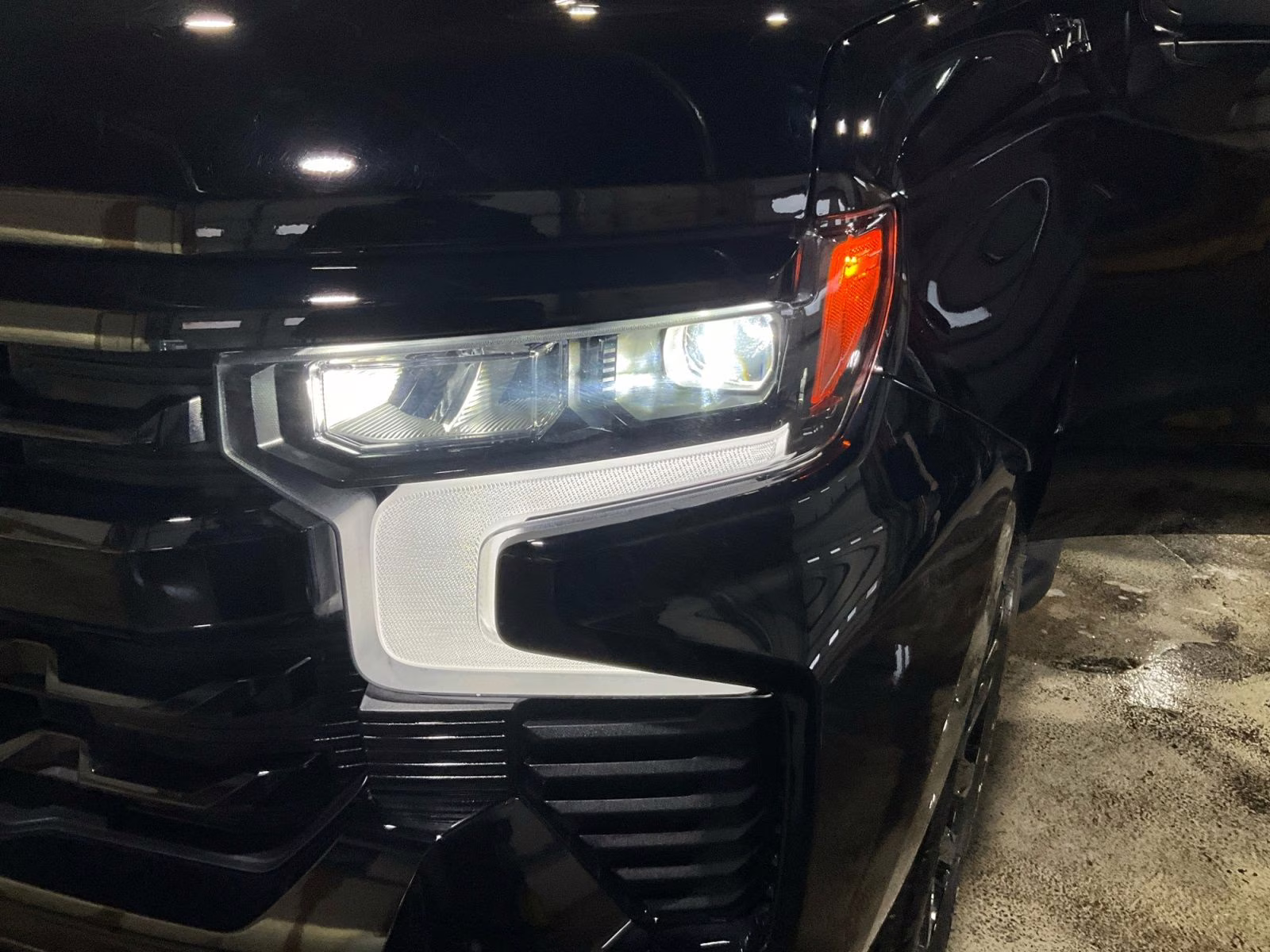 2025 Black Chevrolet Silverado 1500 RST 4X4 Truck