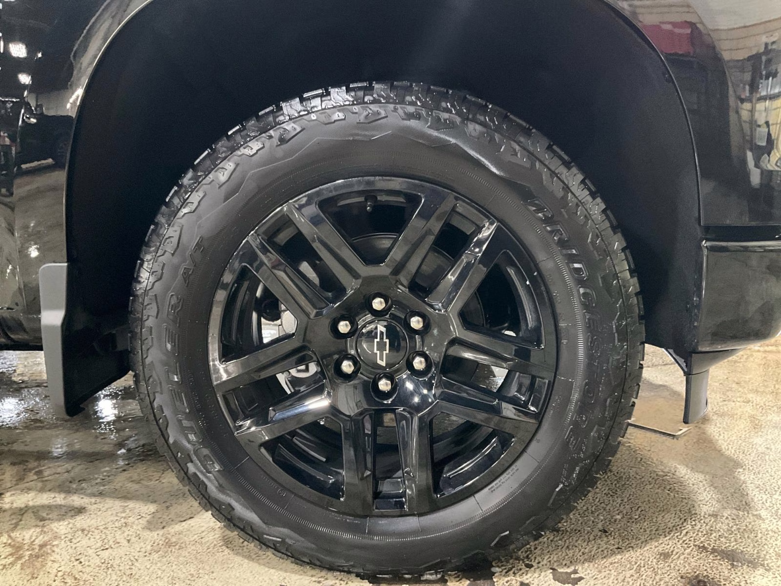 2025 Black Chevrolet Silverado 1500 RST 4X4 Truck