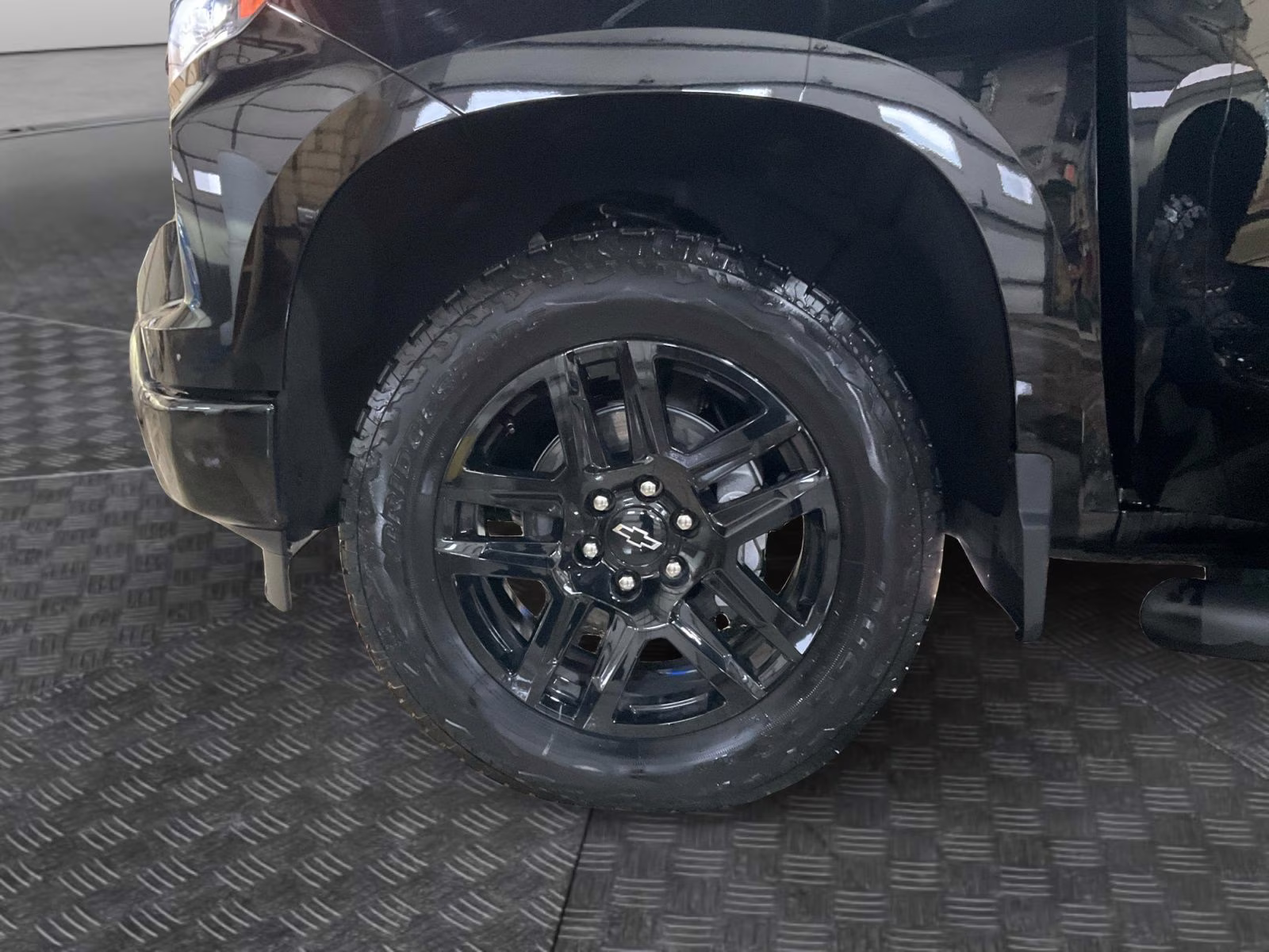 2025 Black Chevrolet Silverado 1500 RST 4X4 Truck