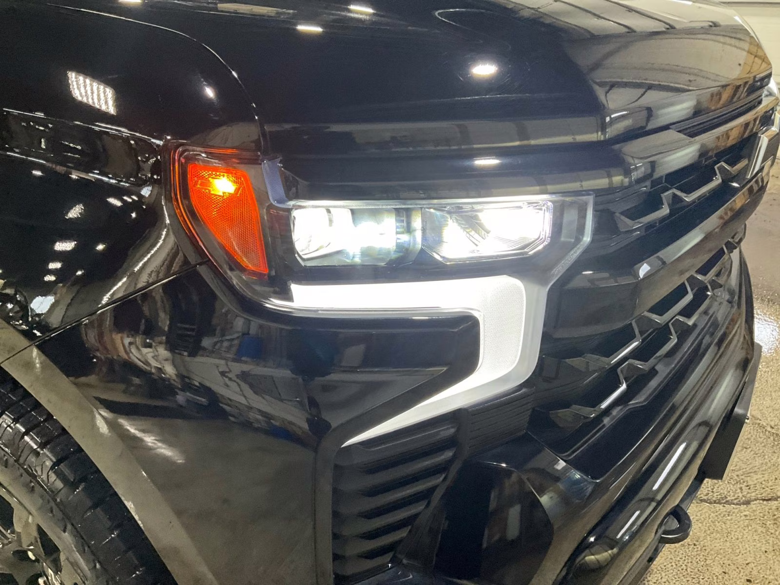 2025 Black Chevrolet Silverado 1500 RST 4X4 Truck