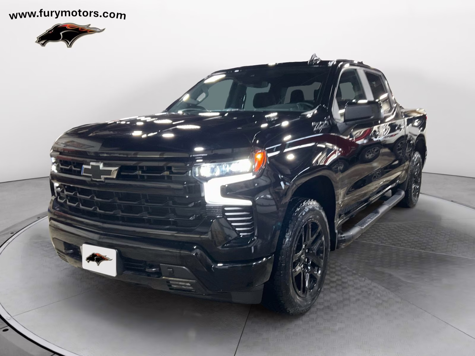 2025 Black Chevrolet Silverado 1500 RST 4X4 Truck