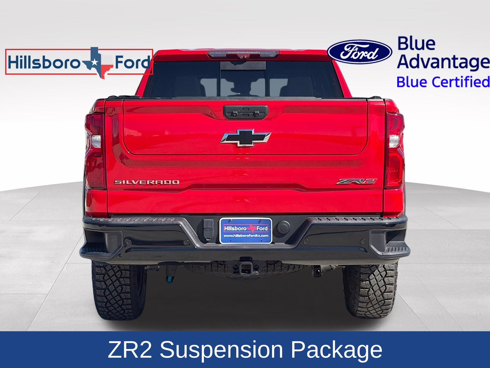 2023 Red Hot Chevrolet Silverado 1500 ZR2 4X4 Truck