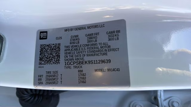 2025 Summit White Chevrolet Colorado Work Truck RWD Truck