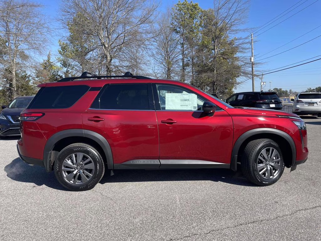 2026 Scarlet Ember Tintcoat Nissan Pathfinder SV 4X4 SUV